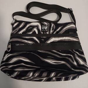 Stylish Black and Gray Women's Bag